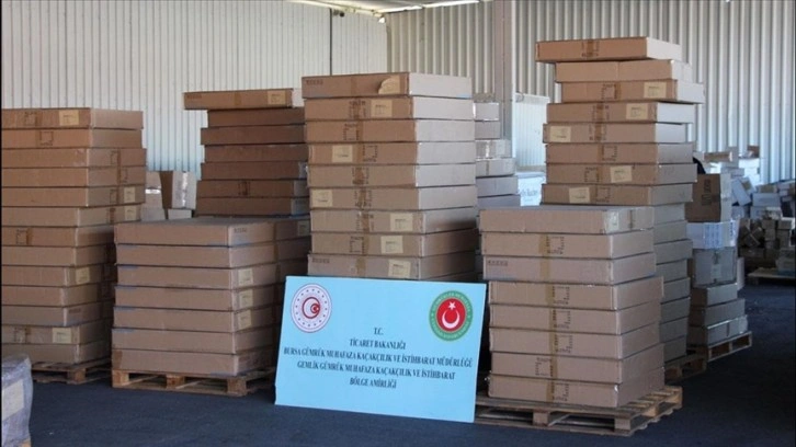 Bursa'da gümrük korunum ekipleri 1 milyon lira ihsan kaçakçılığını önledi