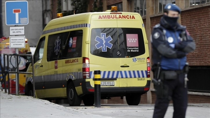 İspanya'nın başkenti Madrid'de müşterek binadaki patlamada 1'i ciddi 18 isim yaralandı