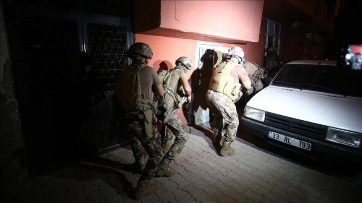 Mersin'de PKK/KCK operasyonunda 9 şüpheli yakalandı