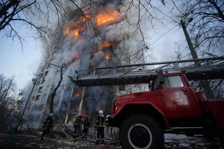 Rusya'nın Kiev'deki saldırısında can kaybı 4'e yükseldi