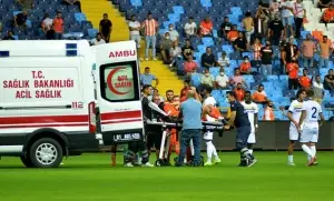 Adanaspor’da Berkan Fırat’ın maçta ayağı kırıldı