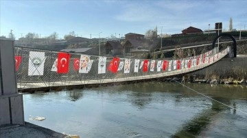 Ardahan'da 1877'de Rusların yıktığı köprünün adına yenisi yapıldı