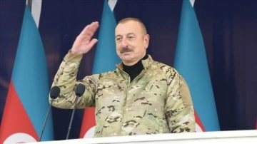 Azerbaycan Cumhurbaşkanı Aliyev 60. gözyaşı gününü Şuşa'da geçirdi