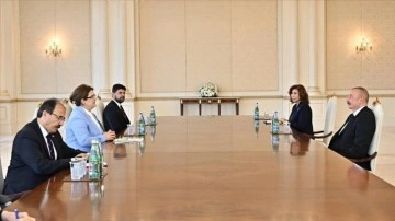 Azerbaycan Cumhurbaşkanı Aliyev, Aile ve Sosyal Hizmetler Bakanı Yanık'ı bildirme etti