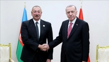 Azerbaycan Cumhurbaşkanı Aliyev, Cumhurbaşkanı Erdoğan'ın tevellüt gününü kutladı