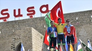 Azerbaycan'da planlı 'Aziz Şuşa' Bisiklet Turu'nu Sakarya BB Pro Team kazand