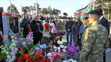Azerbaycan'ın Karabağ zaferinin 1. senesinde şüheda unutulmadı