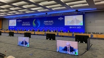 Bakan Elvan: OECD Bakanlar Konseyi Toplantısında Yeni Vizyon Belgesini ikrar ettik