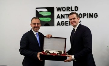 Bakan Kasapoğlu WADA'nın Mütevelli Heyeti'nde yer alacak