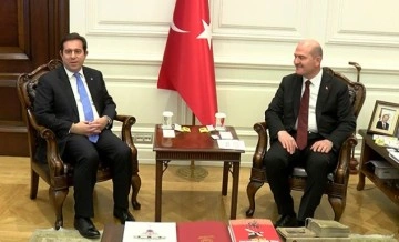 Bakan Soylu, Yunanistan Göç ve İltica Bakanı Mitarachi ile görüştü