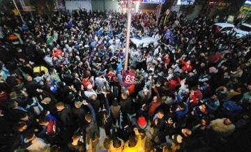 Beşiktaş galibiyeti sonrası Trabzon’da coşkulu kutlama