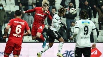 Beşiktaş bölgesinde Gaziantep FK'yı 1-0 yenmiş etti