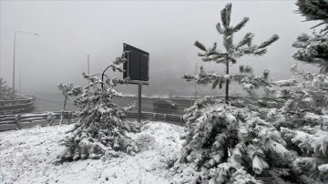 Bolu Dağı'nda kar yağışı can alıcı oluyor