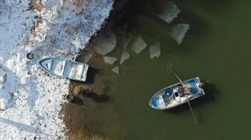 Bolulu balıkçıların itici kış günlerinde zorlu aş mücadelesi