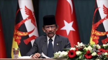 Brunei Sultanı Waddaulah: Brunei  herhangi bir devir Türkiye ile el birliği içindedir