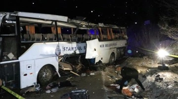 Çankırı'da otobüsün devrilmesi kararı 2 isim öldü, 3'ü ciddi 27 isim yaralandı