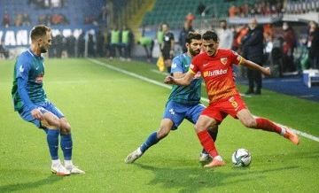 Çaykur Rizespor - Yukatel Kayserispor: 1-0