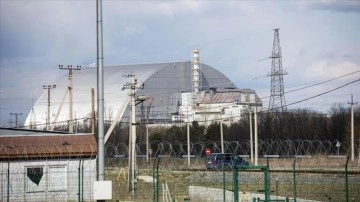 Çernobil Nükleer Santrali'nde elektriğin ağız ağıza kesildiği bildirildi