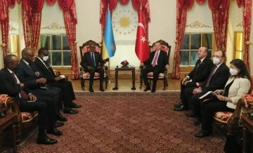 Cumhurbaşkanı Erdoğan, devlet ve hükümet başkanlarıyla görüştü
