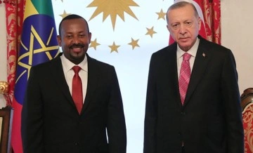 Cumhurbaşkanı Erdoğan Etiyopya Başbakanını kabul etti 