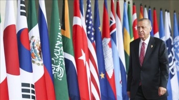 Cumhurbaşkanı Erdoğan, G20 Liderler Zirvesi resmi gelecek törenine katıldı