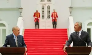 Cumhurbaşkanı Erdoğan: Karadağ’la 250 milyon dolarlık ticari hedef koyduk 