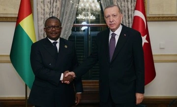 Cumhurbaşkanı Erdoğan,Gine Bissau Cumhurbaşkanı ile görüştü