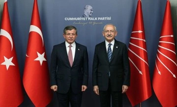 Davutoğlu, Kılıçdaroğlu'nu ziyaret etti