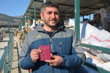 Depremzedeler düşüncesince gönderilen monttan pasaport çıktı