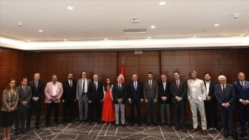 Dışişleri Bakanı Çavuşoğlu, Brezilya'da iş insanlarıyla ortak araya geldi