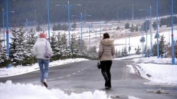 Doğu Anadolu'da soğuk hava ve kar hayatı aksi etkiliyor