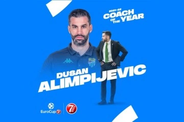 Dusan Alimpijevic, Eurocup’ta senenin başantrenörü oldu