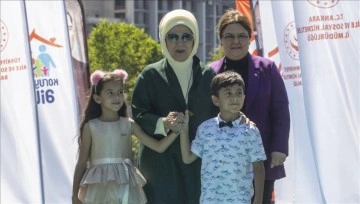 Emine Erdoğan: Tüm vatandaşlarımızı, müşterek çocuğumuzun elinden tutmaya çağırma ediyorum