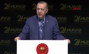 Erdoğan: Eskisinin de üzerine çıkan bir sıçramayı hep birlikte takip ediyoruz