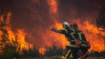 Fransa'da 9 gündür devam eden yangınların kan ve dumanı Paris'e denli ulaştı