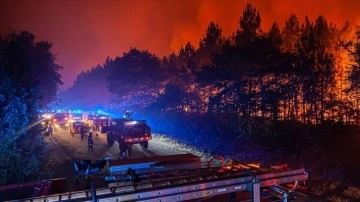 Fransa'da yangınlar zımnında 14 bin 900 insan elan tahliye edildi
