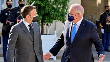 Fransız medyası Macron-Morrison gır düellosunda Fransa Cumhurbaşkanı'nı eleştirdi