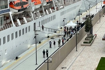 Galataport İstanbul’a ikinci yolcu gemisi demir attı