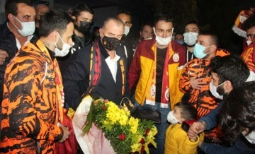 Galatasaray kafilesi Malatya'da