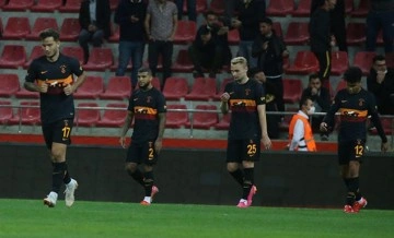 Galatasaray sonuç 237 dakikada kayıp