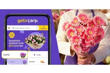 GetirÇarşı'ya çiçekçi kategorisi eklendi