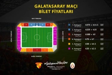 Göztepe - Galatasaray maçının biletleri satışa çıkıyor