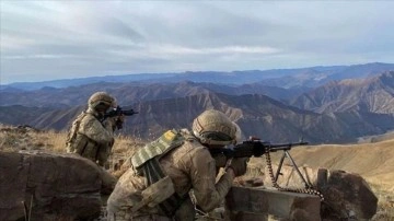 İçişleri Bakanlığı, Siirt'te 3 bölücü terör örgütü personelinin kuvvetsiz bir duruma getirildiğini duyurd
