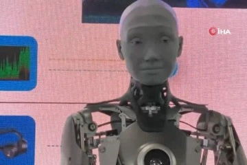 İnsansı robot Ameca, CES 2022'de görücüye çıktı