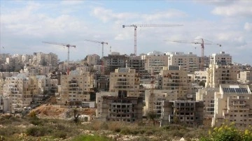 İsrail'den Batı Şeria'da 3 binden çok gayrikanuni ev inşasına onay