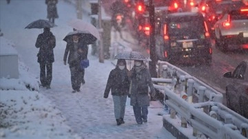 Japonya'da dip kar yağışları dolayısıyla 8 isim yaşamını kaybetti