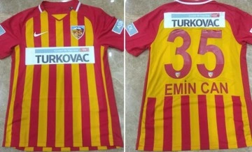Kayserispor, Altay maçına Turkovac yazan formayla çıkacak