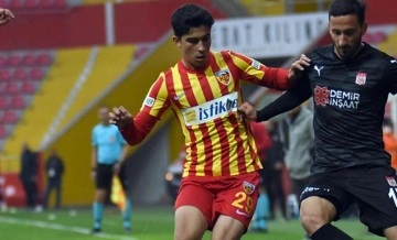 Kayserispor'un genç futbolcusu Mehmet Eray, hazırlık maçında göz doldurdu