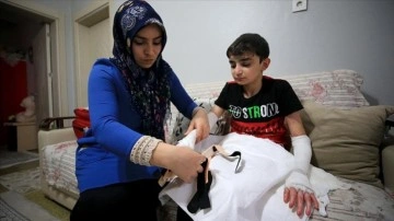 'Kelebek hastası' Emircan'ın anası oğluna sarılabilmenin özlemini yaşıyor