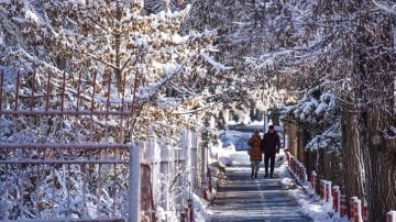 'Kış turizmi cenneti' Erzurum'a yağan kar güzellikleri de yanı sıra getirdi